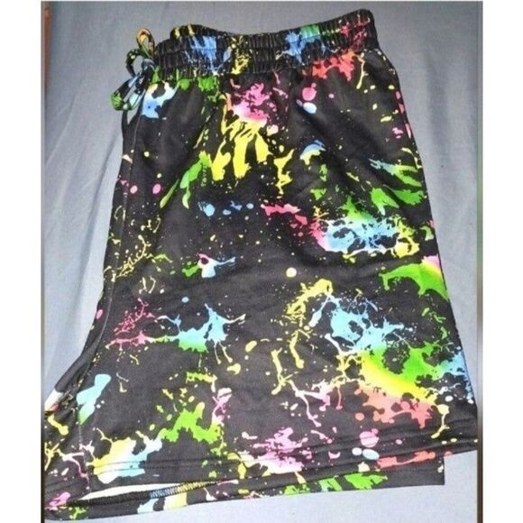 Super cute splash print shorts, sz xl - Picture 1 of 5